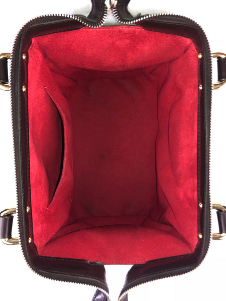 Knightsbridge Damier Ebene Handbag Satchel