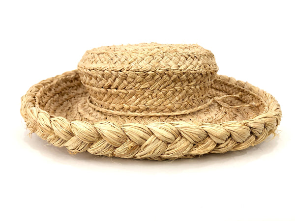 Braided Straw Beach Hat