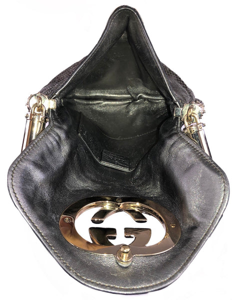 Brit Tassel Small Python Flap Bag