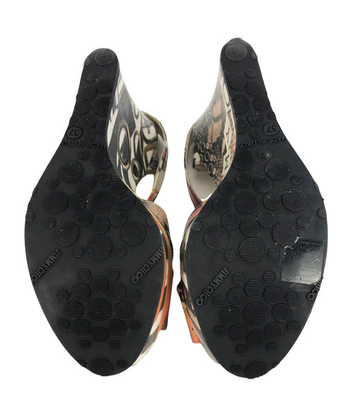Phoenix Multicolor Wedge Sandal | Size US 7 - IT 37