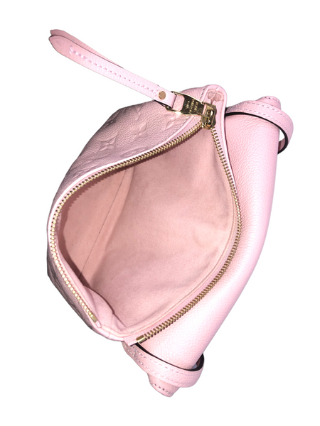 Twice Bag Empreinte Monogram in Rose Ballerine