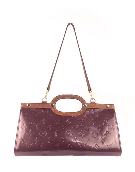 Roxbury Drive Vernis Violet Convertible Handbag
