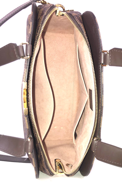 Kensington Damier Ebene Bowling Bag