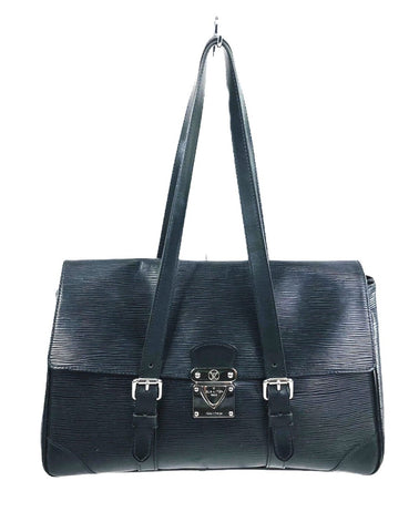 Black Epi Leather Segur MM Bag