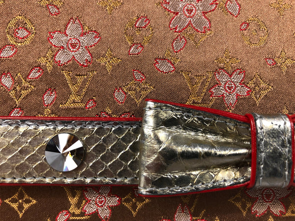 Murakami Cherry Baguette Shoulder Bag