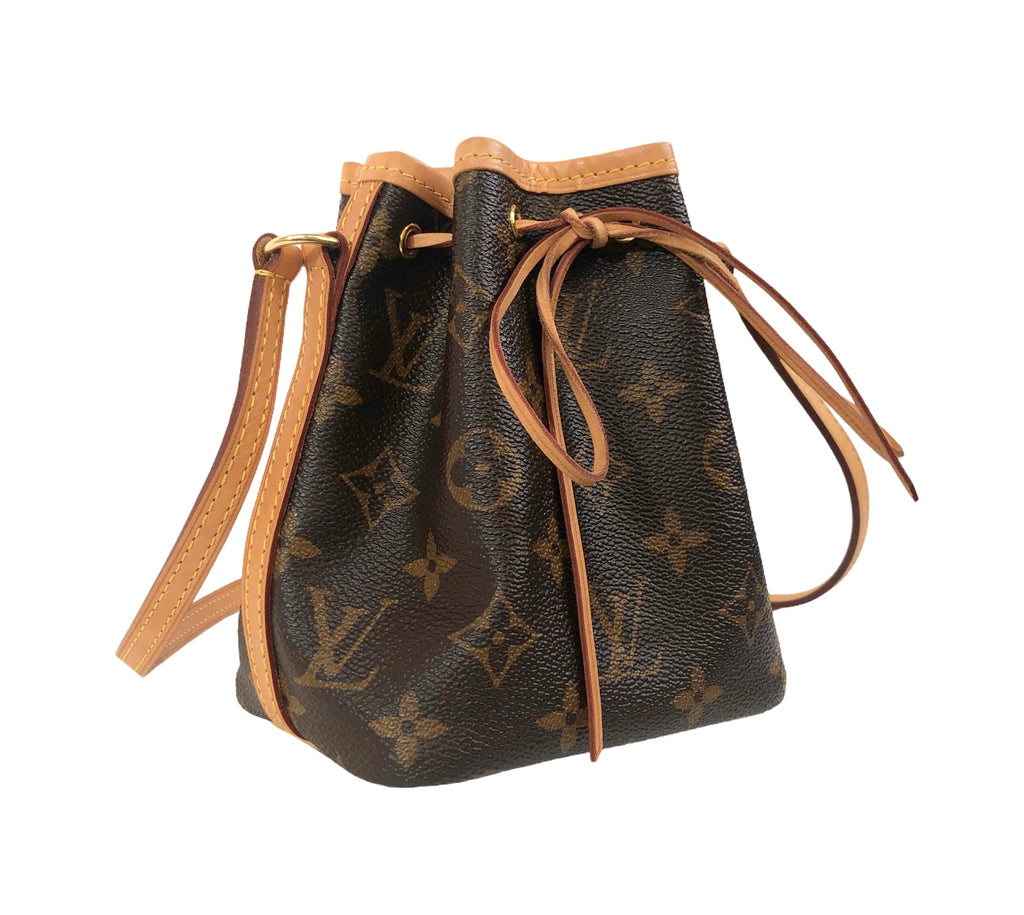 Louis Vuitton Nano Noe Monogram Handbag 