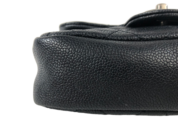 Caviar Quilted Leather Rectangular Mini Flap Bag