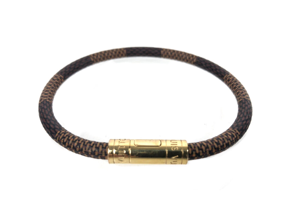 Louis Vuitton Keep It Damier Canvas Bracelet