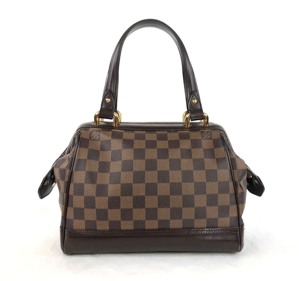 Knightsbridge Damier Ebene Handbag Satchel