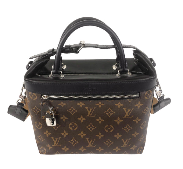 City Cruiser PM Monogram Black Navy Handbag Shoulder Bag