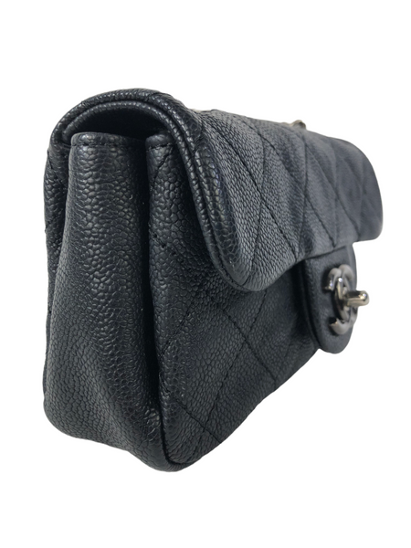 Caviar Quilted Leather Rectangular Mini Flap Bag