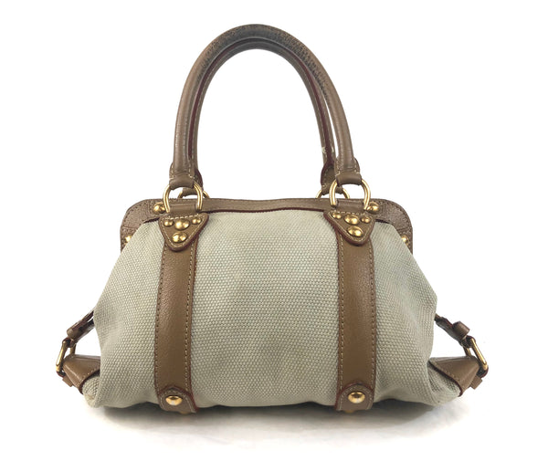 Louis Vuitton Beige/Brwon Canvas Limited Edition Trianon Poids Plume Bag Louis  Vuitton