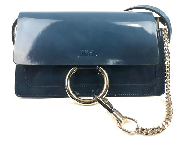 Faye Teal Small Shoulder Bag - Crossbody