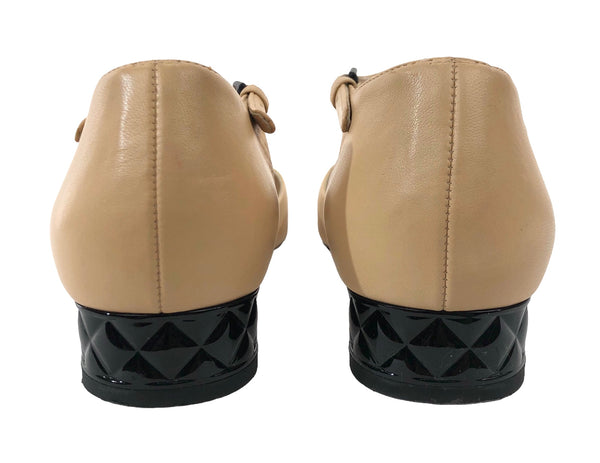 Two Tone D'Orsay Flats | Size US 7.5 - IT 37.5C