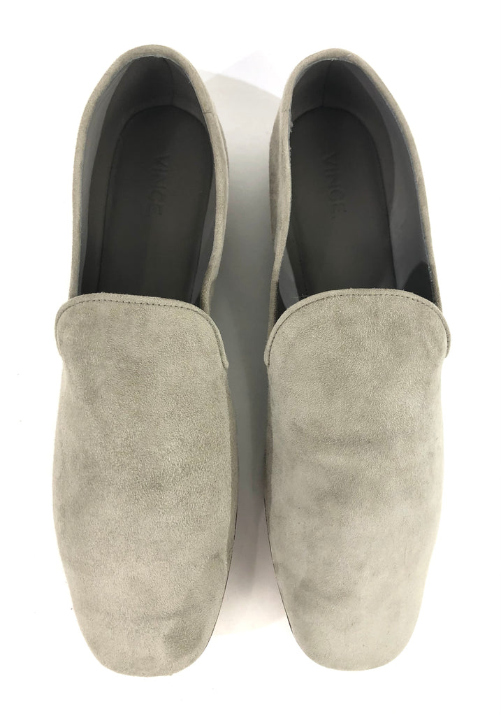 Louis Vuitton Grey Suede Loafers Size 8/38.5 - Yoogi's Closet