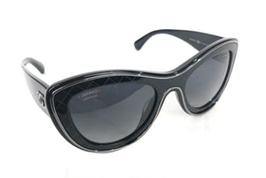Interlocking CC Logo Cat-Eye Sunglasses