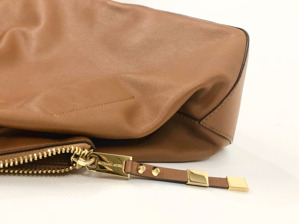 Cognac Harlow Shoulder Bag/Shopper Tote/Hobo