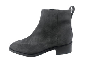 Carisa Weatherproof Grey Suede Ankle Boot | US 8.5