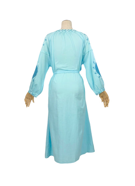 Melanie Pool Blue Dress | Size M