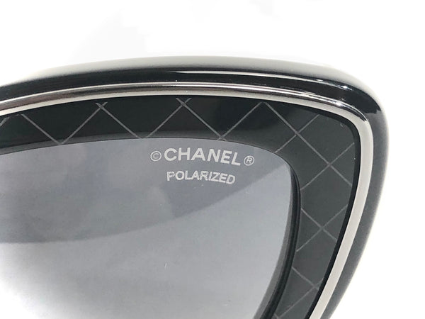 Interlocking CC Logo Cat-Eye Sunglasses
