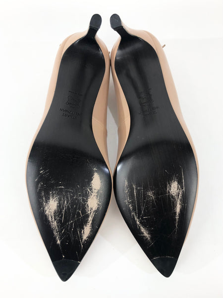 Tan Achilles Tied Leather Pumps | Size US 7.5 - SP 7.5