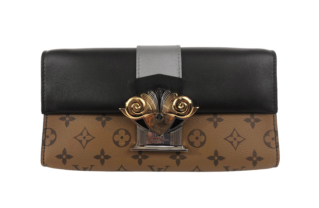 Louis Vuitton Column Clutch Reverse Monogram Canvas - ShopStyle