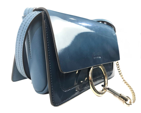 Faye Teal Small Shoulder Bag - Crossbody