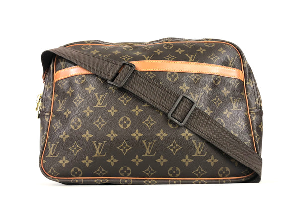 Reporter GM Monogram Canvas Messenger Bag