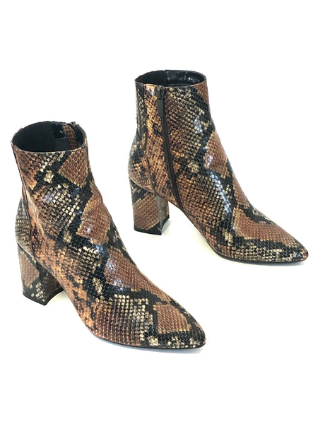 Aquatalia | Posey Snake Ankle Bootie Size 8.5