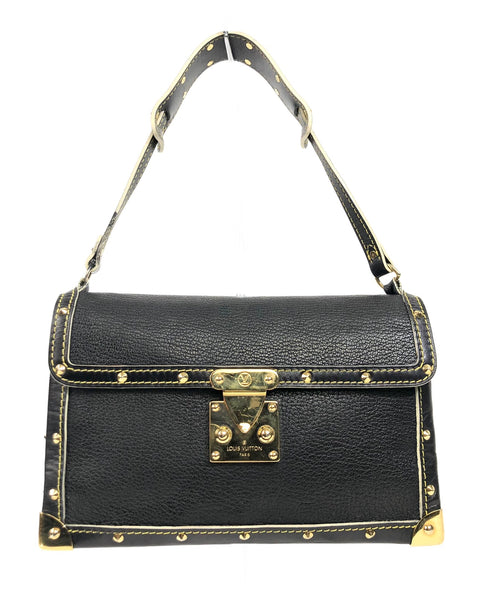 Suhali L'Aimable PM Black Leather Handbag