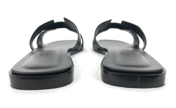 Oran Leather Slide Sandals | Size US 7.5 - IT 38