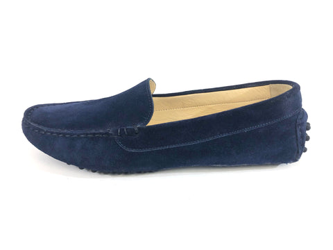 Felize Navy Suede Loafer Driving Shoes | US 8 - EU 38.5