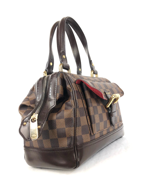 Knightsbridge Damier Ebene Handbag Satchel
