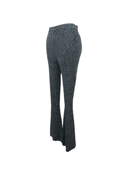Space Dyed Ribbed Knit Pants | Size S