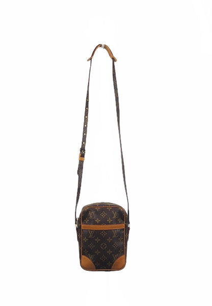Monogram Coated Canvas Danube 21 Crossbody Bag