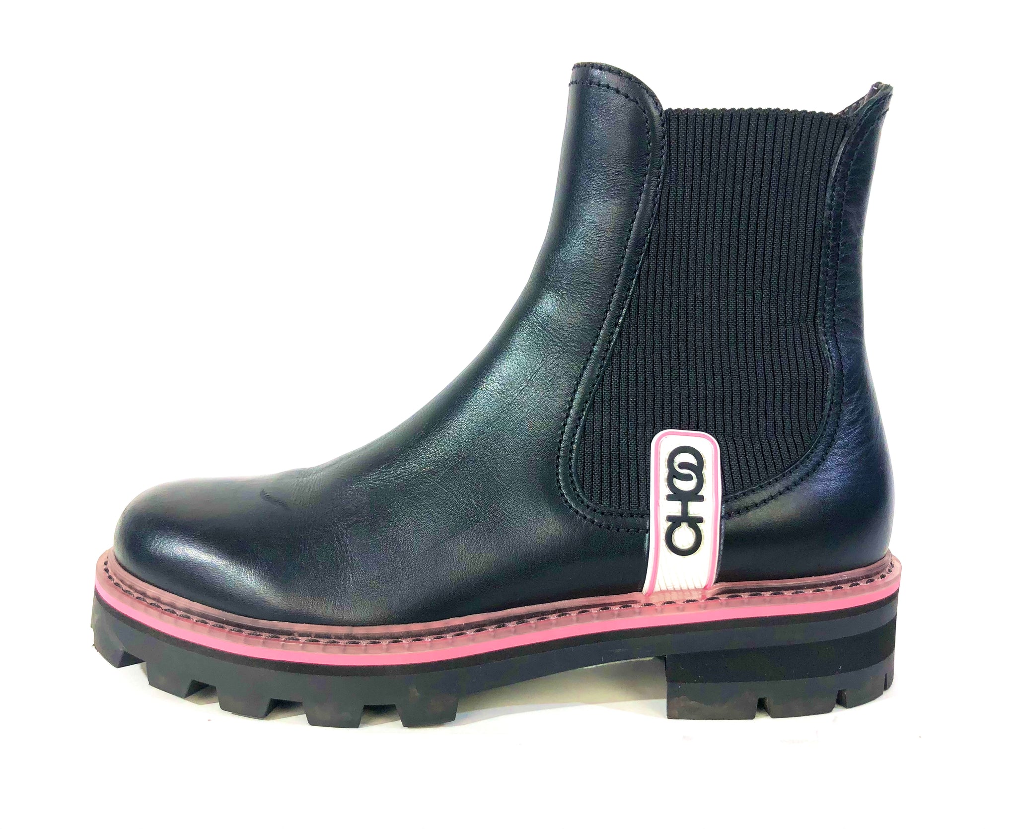 Cruise Blayse Leather Chelsea Flat Boots | Size US 8 - IT 38.5