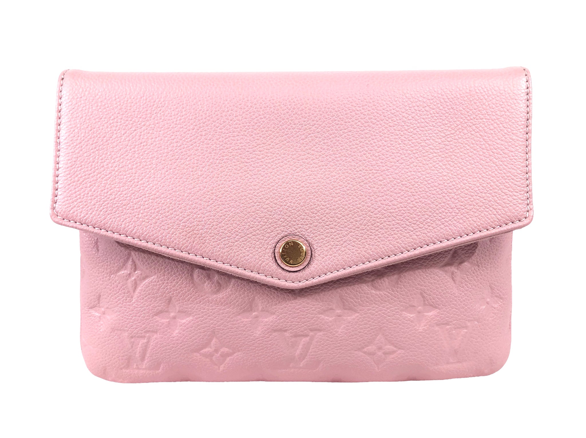 Twice Bag Empreinte Monogram in Rose Ballerine