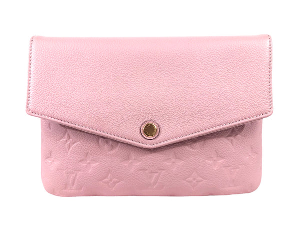 Twice Bag Empreinte Monogram in Rose Ballerine