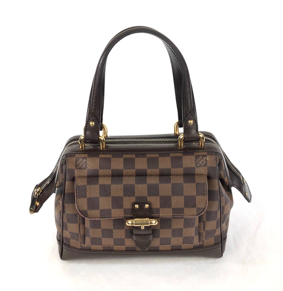 Knightsbridge Damier Ebene Handbag Satchel