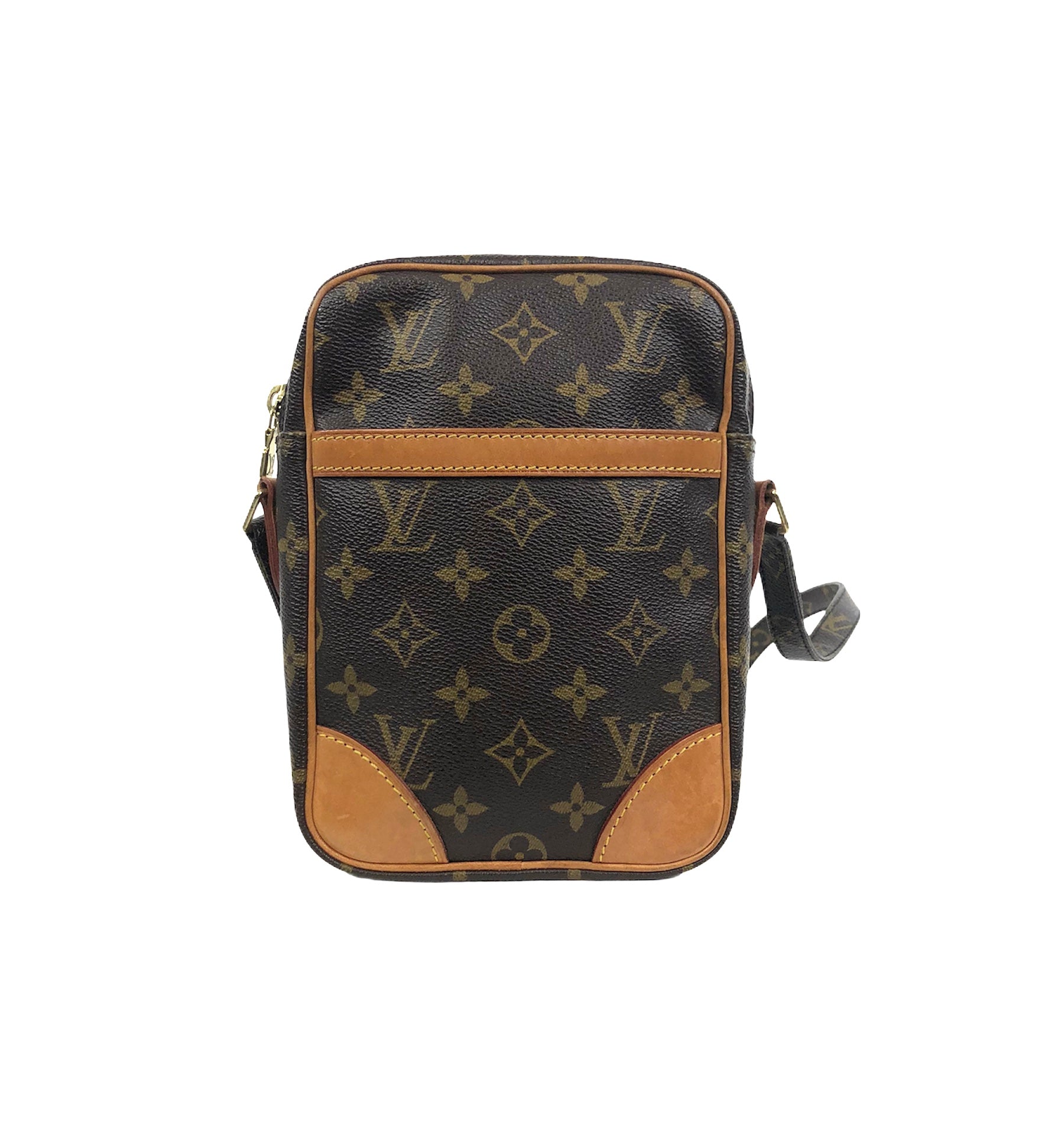 Monogram Coated Canvas Danube 21 Crossbody Bag