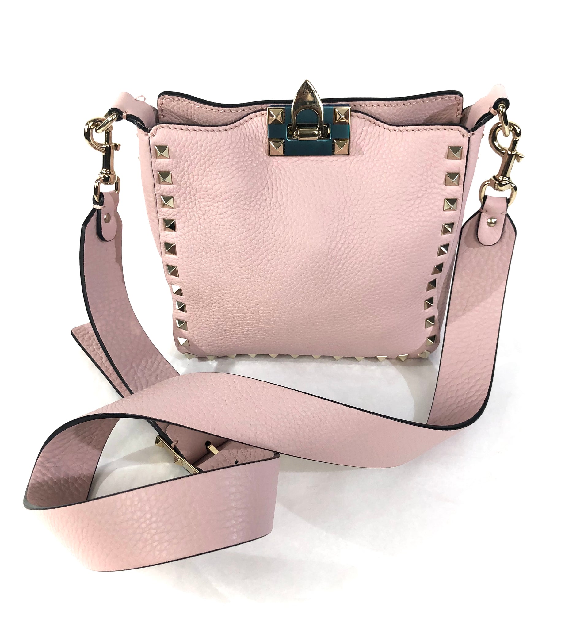 Mini Rockstud Flip-Lock Bag – Baggio Consignment