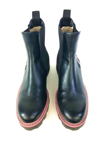 Cruise Blayse Leather Chelsea Flat Boots | Size US 8 - IT 38.5