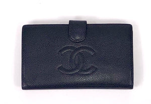Black Caviar Timeless CC French Envelope Wallet