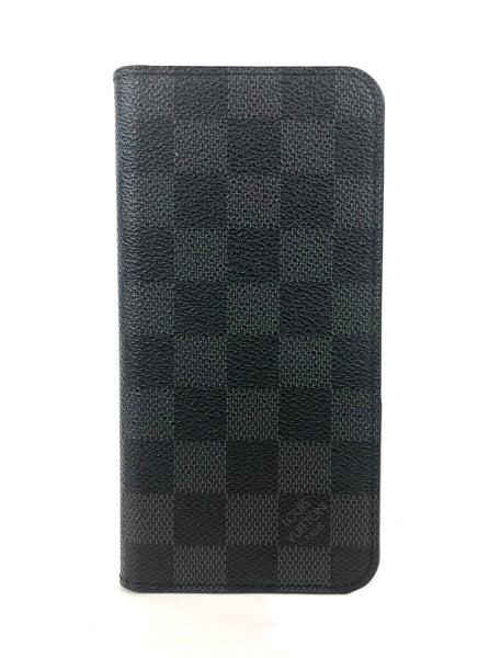 Damier Graphite X Folio iPhone Cover