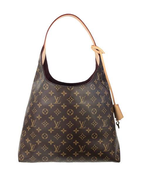 Flower Monogram Hobo