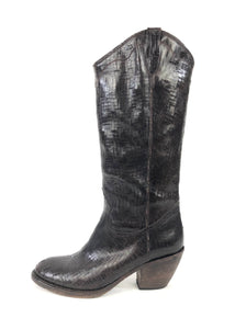 Brown Leather Western Boots | Size 10