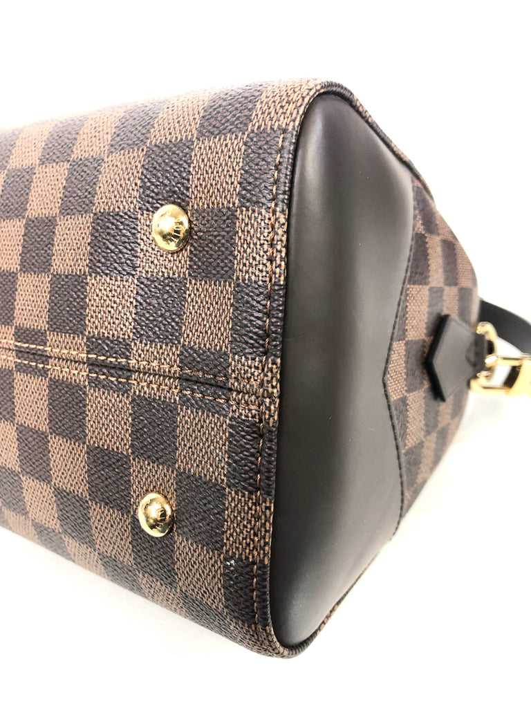 Kensington Damier Ebene Bowling Bag – Baggio Consignment