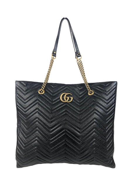 GG Marmont Matelassé Large Tote