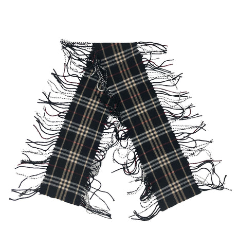 Nova Check Cashmere Scarf