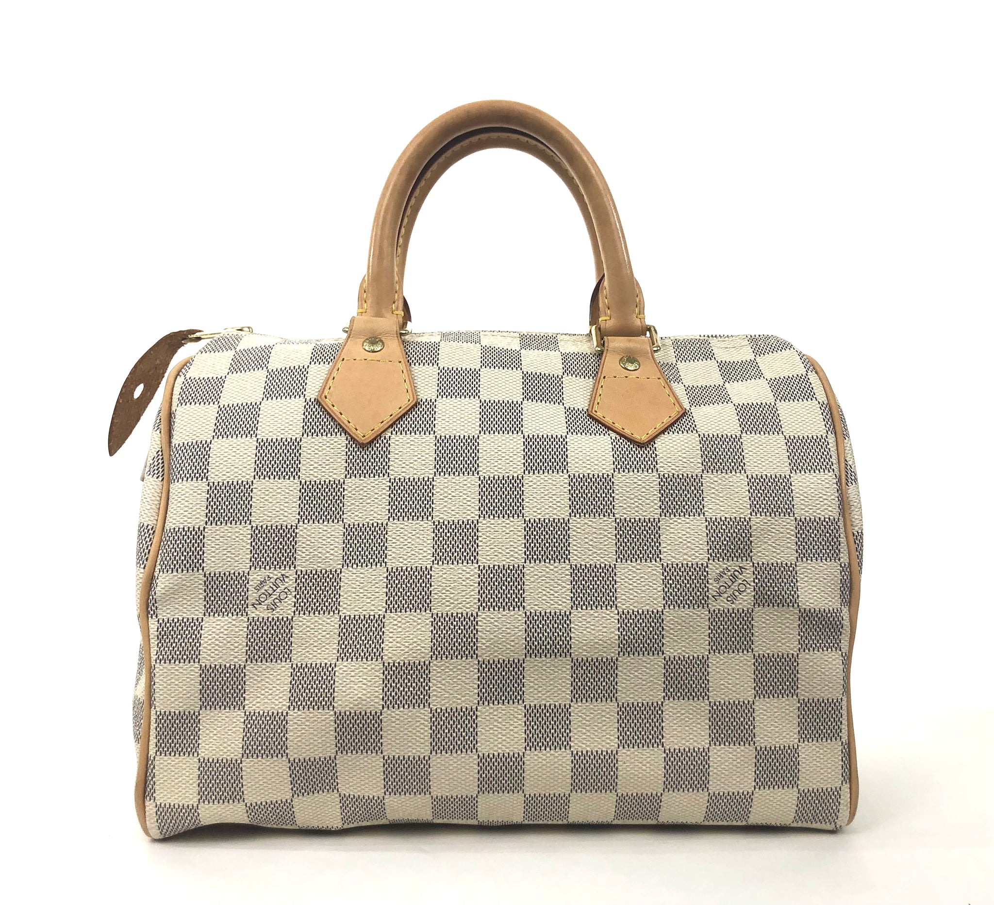 Speedy 25 Damier Azur Handbag
